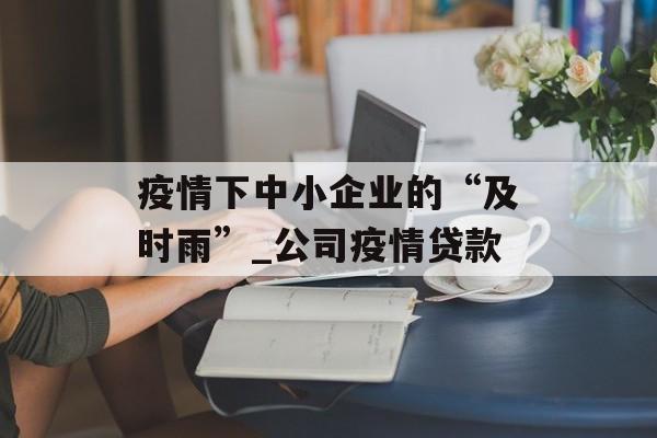 疫情下中小企业的“及时雨”_公司疫情贷款